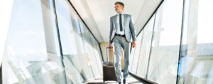 business man traveling